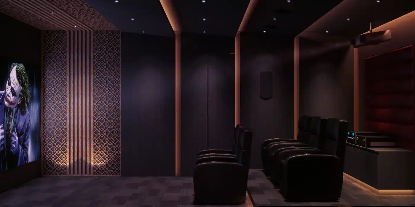 Bose premium home theatre showroom interior, Trivandrum, Rzianz Infrastructures
